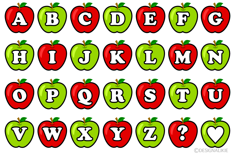 りんごアルファベット