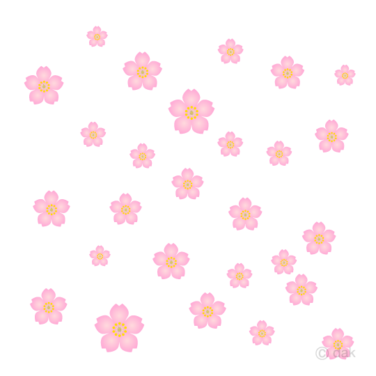 あなたのためのイラスト トップ100背景 桜 イラスト 綺麗