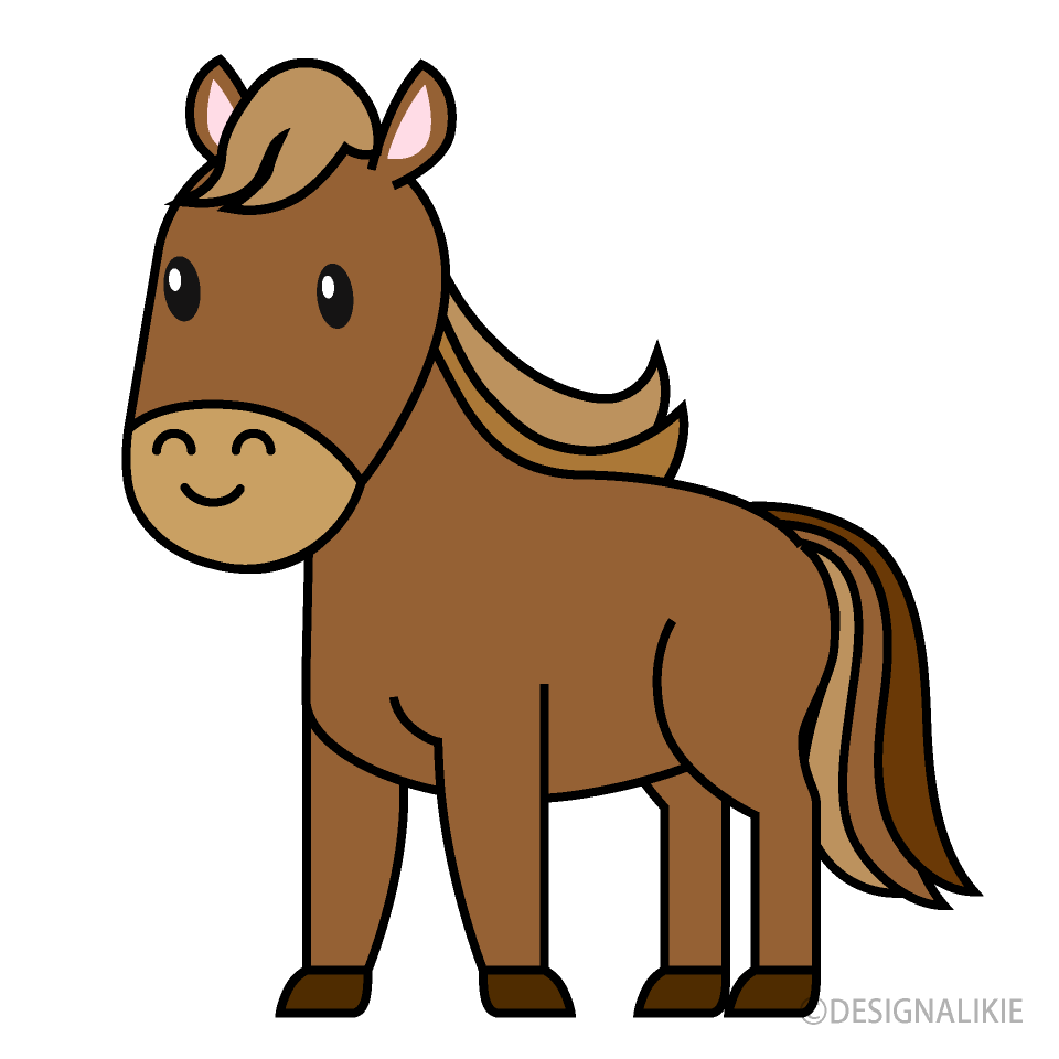 かわいい馬
