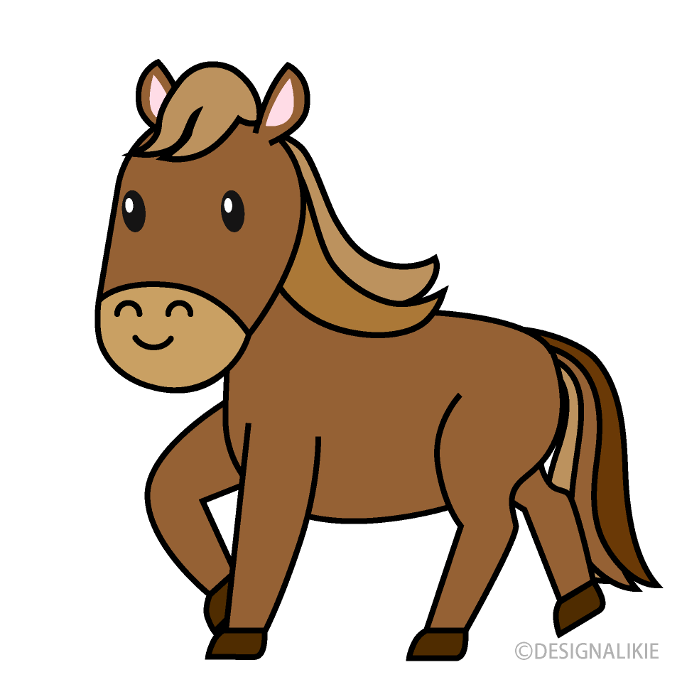 かわいい馬