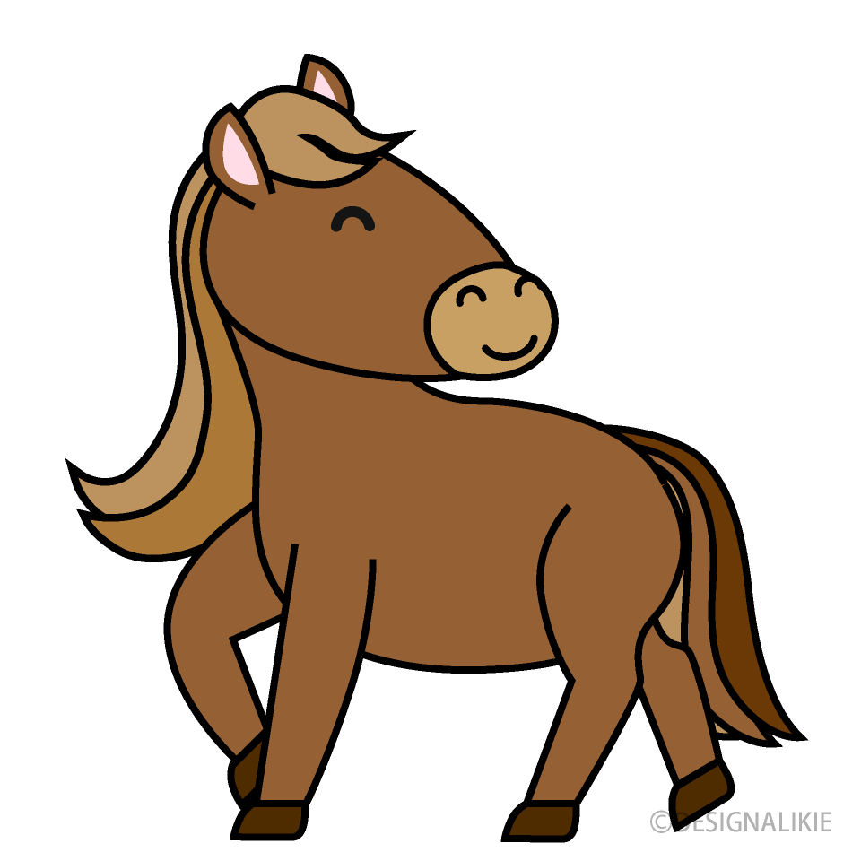 かわいい馬