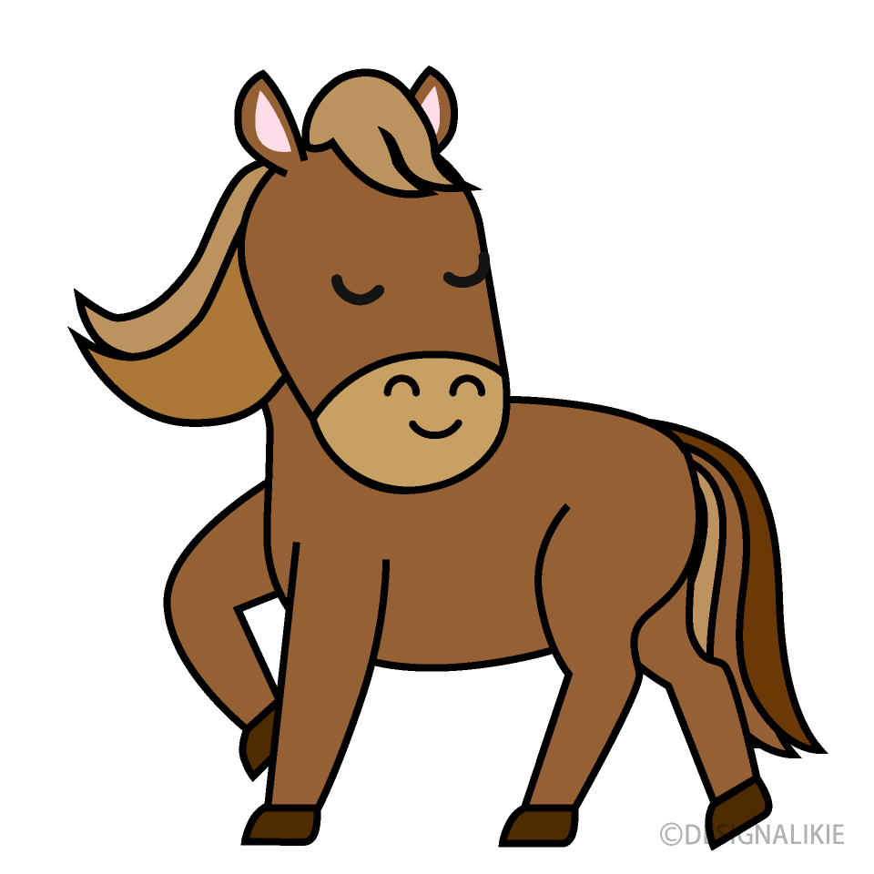 かわいい馬