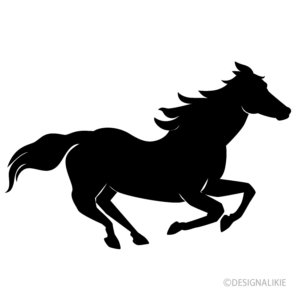 馬シルエット