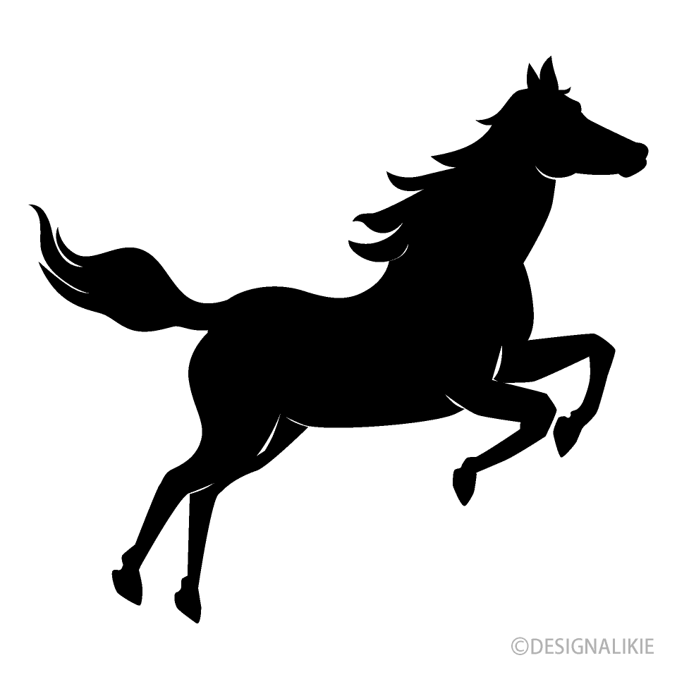 馬シルエット