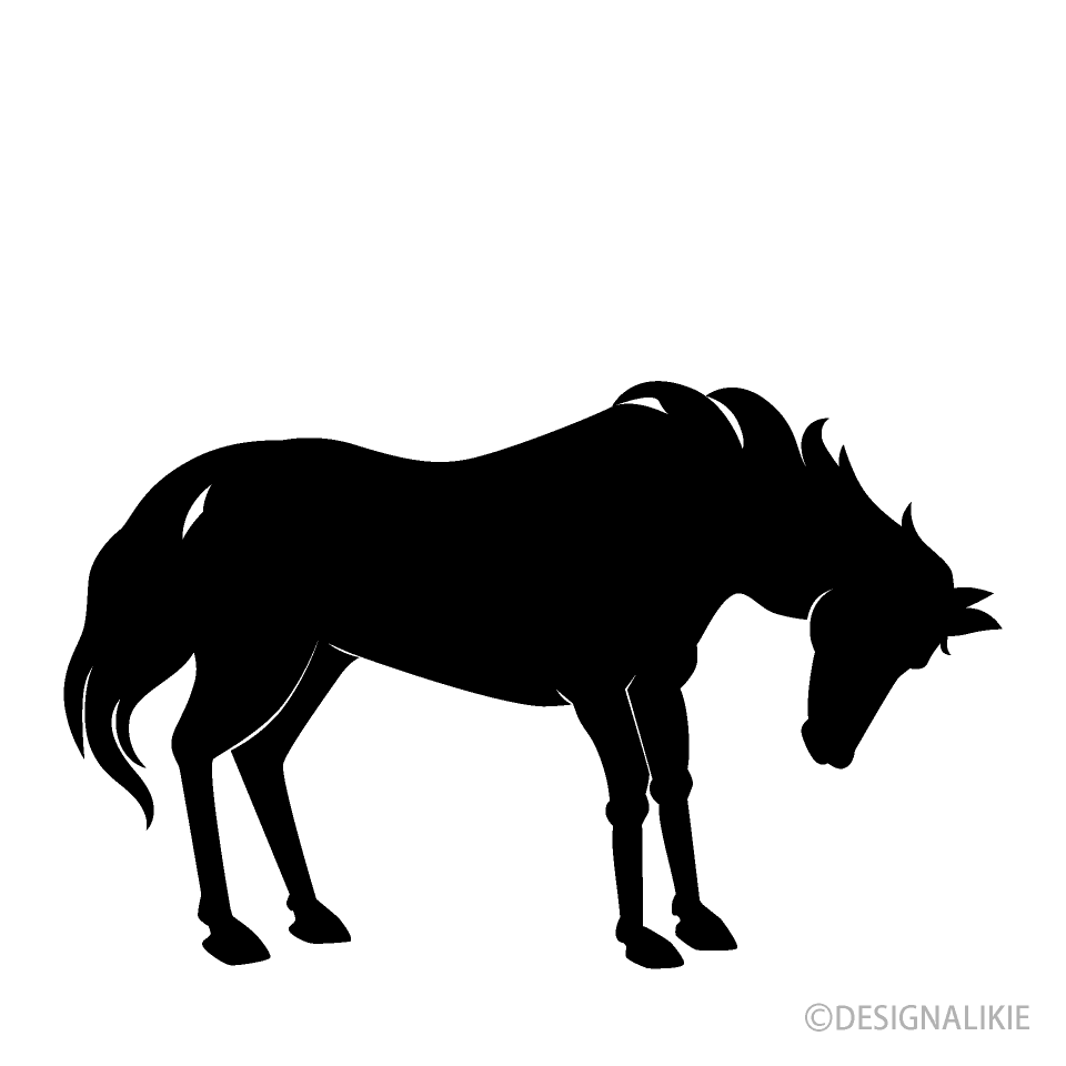 馬シルエット