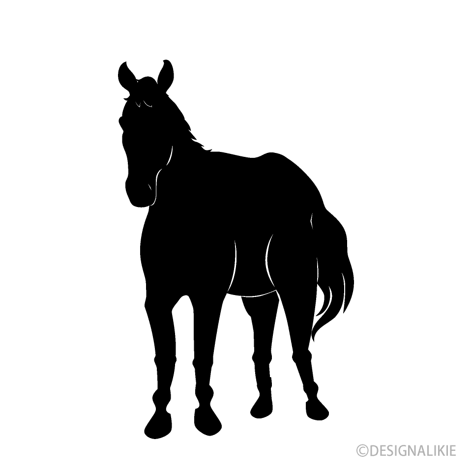 馬シルエット