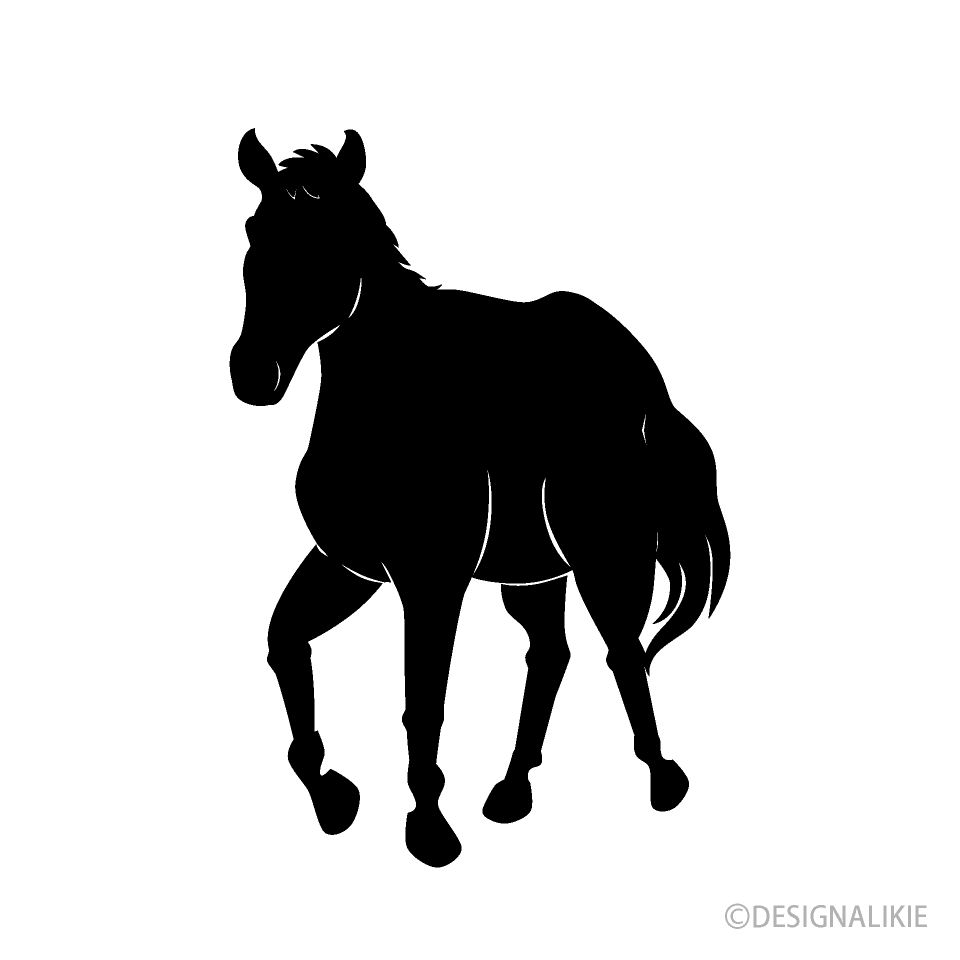 馬シルエット