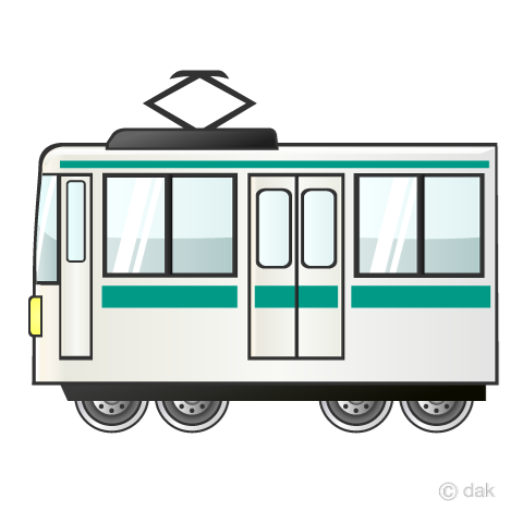 Jr埼京線の電車の無料イラスト素材 イラストイメージ