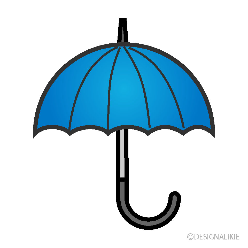 傘マークイラストのフリー素材 イラストイメージ