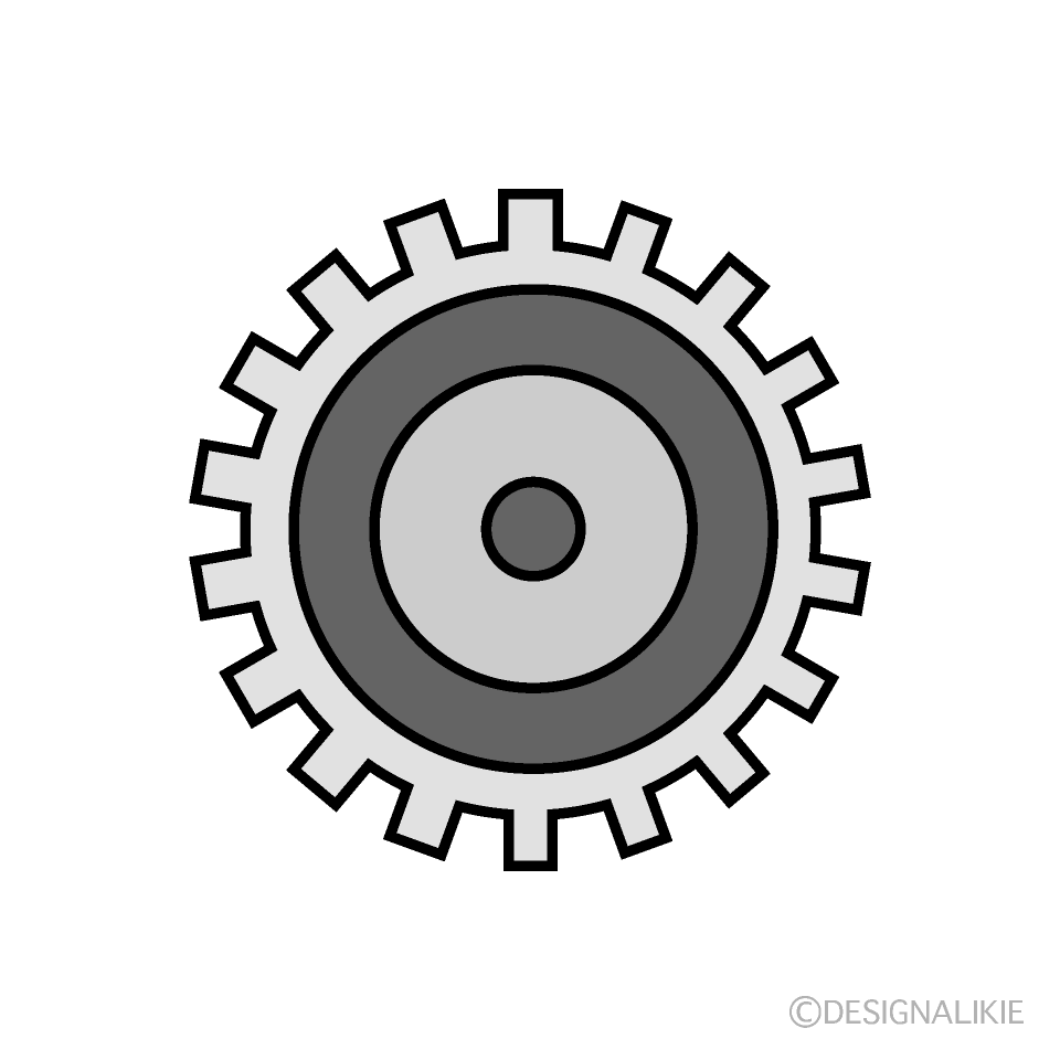 シンプルな歯車アイコン