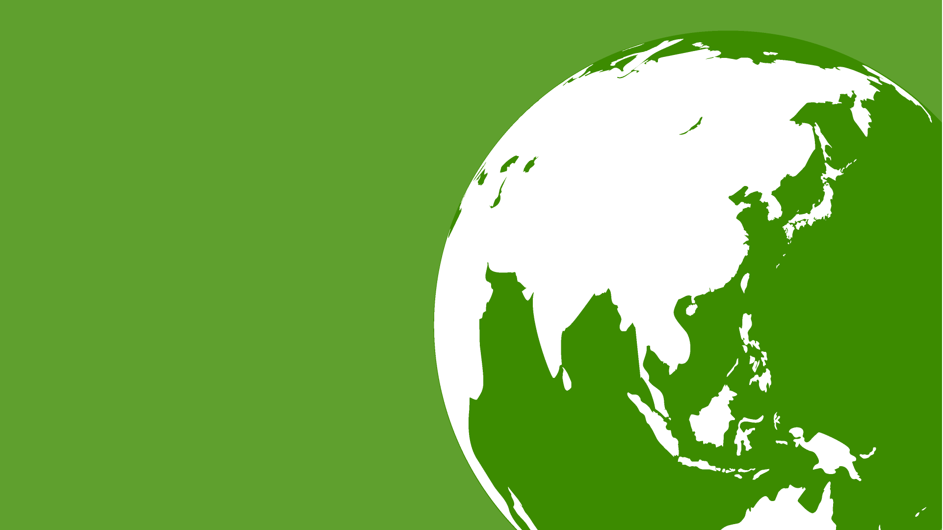 緑の地球イラストのフリー素材 イラストイメージ