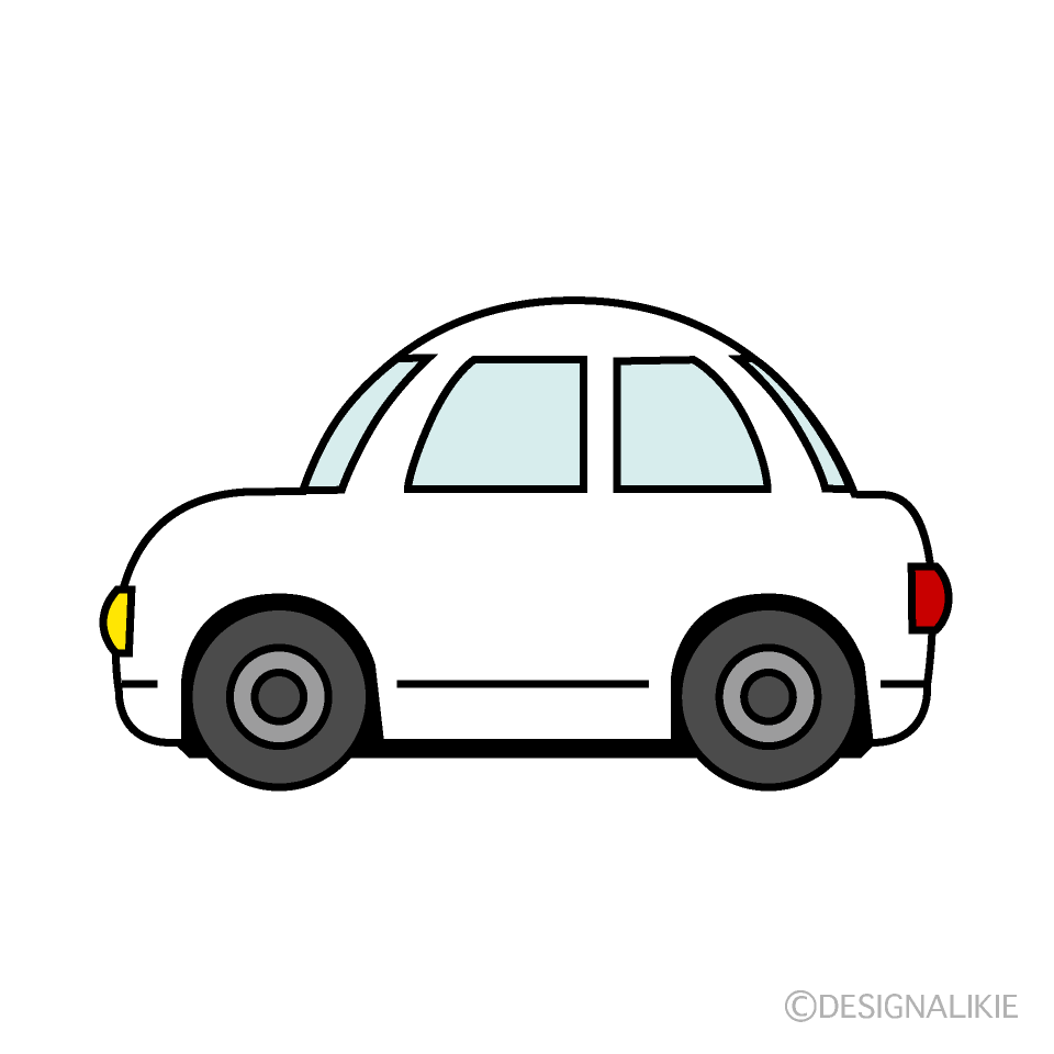 かわいい車の無料イラスト素材 イラストイメージ