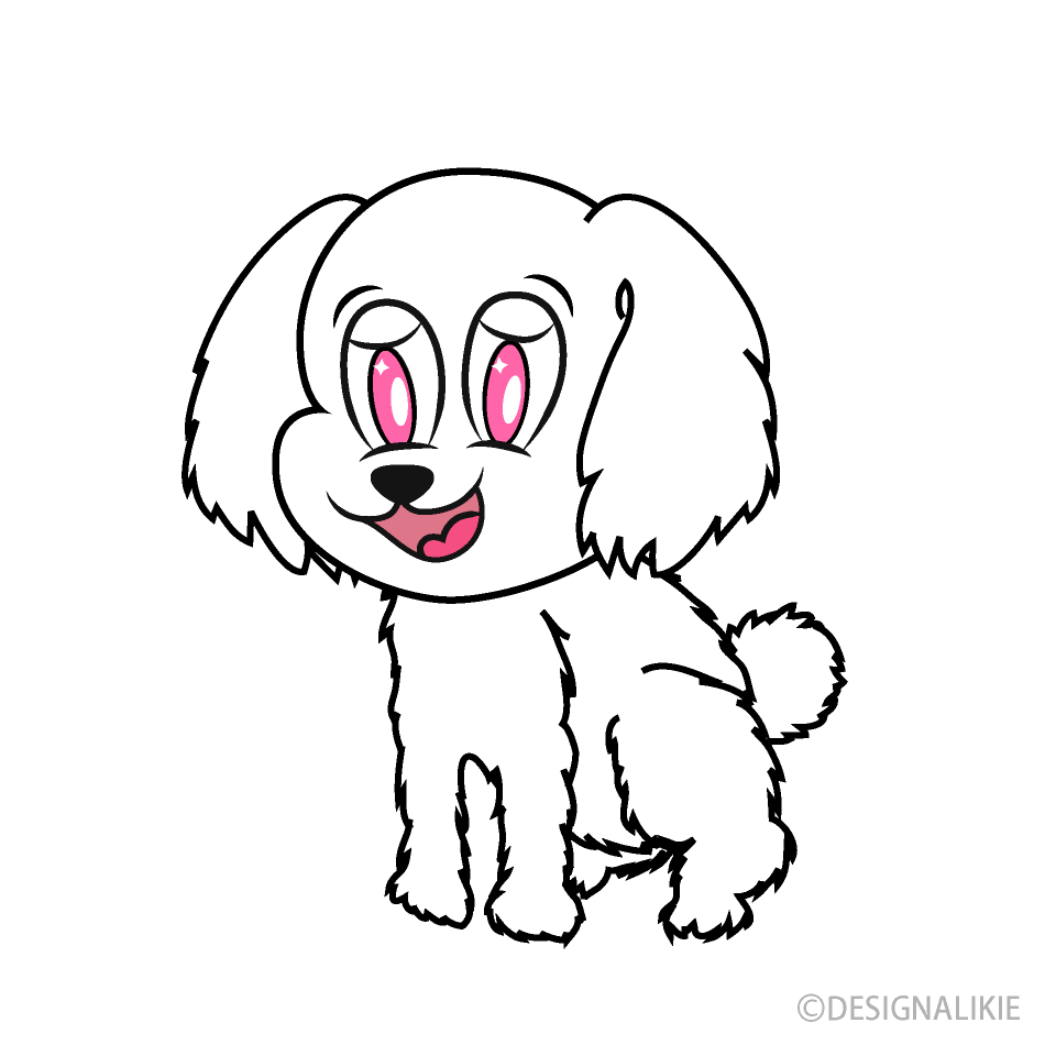 最も好ましい かわいい 犬 イラスト トイ プードル 1725 Jpsaepictj3yb