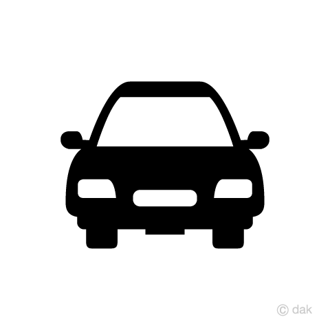 ほとんどのダウンロード 白黒 車 イラスト 無料