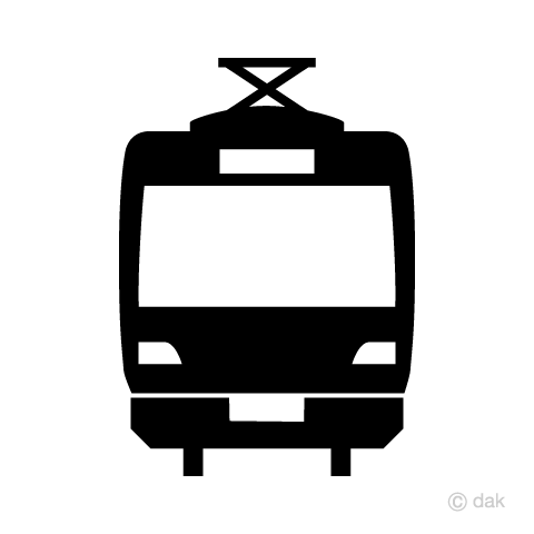 ユニーク簡単 電車 正面 イラスト すべてかわいい動物