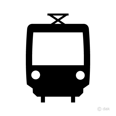 新しい 電車 イラスト 正面 イラスト 写真