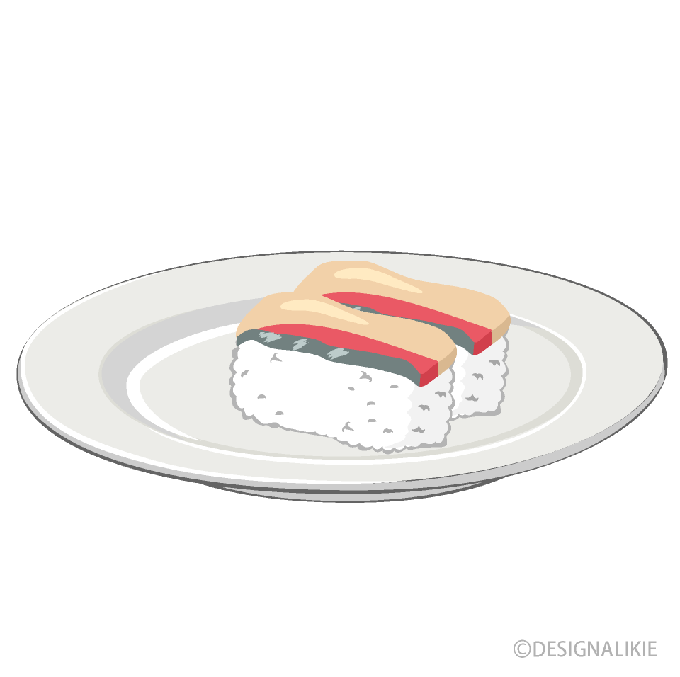 寿司ハマチイラストのフリー素材 イラストイメージ