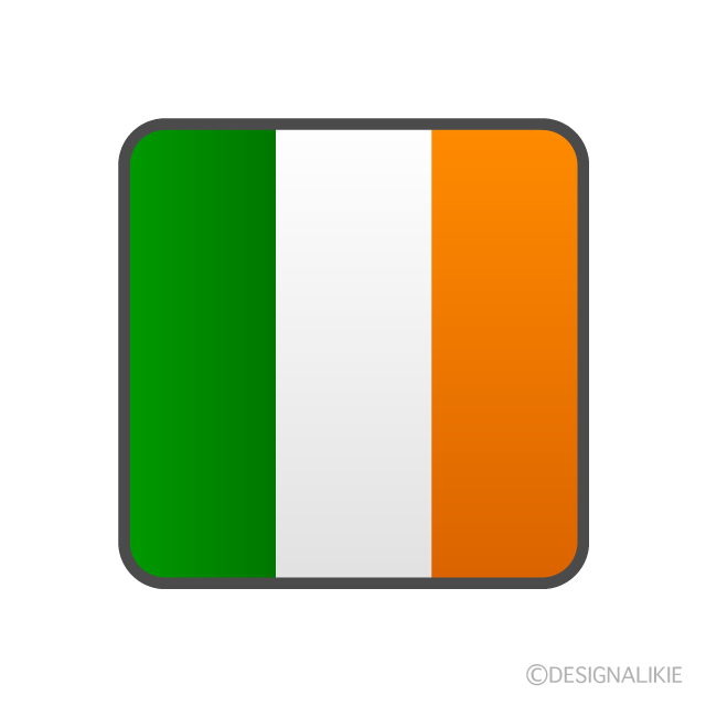 アイルランド国旗アイコンの無料イラスト素材 イラストイメージ