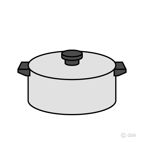 料理鍋の無料イラスト素材 イラストイメージ