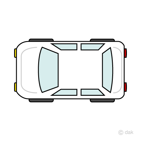 車 イラスト 上から フリー Kuruma