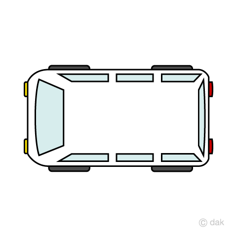 車 イラスト 上から 無料 Kuruma