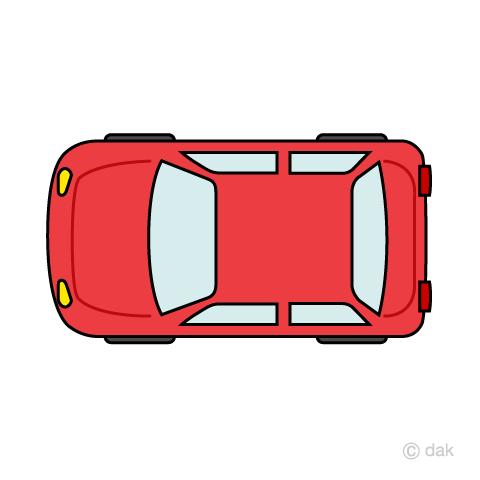 車 上から見たイラスト Kuruma