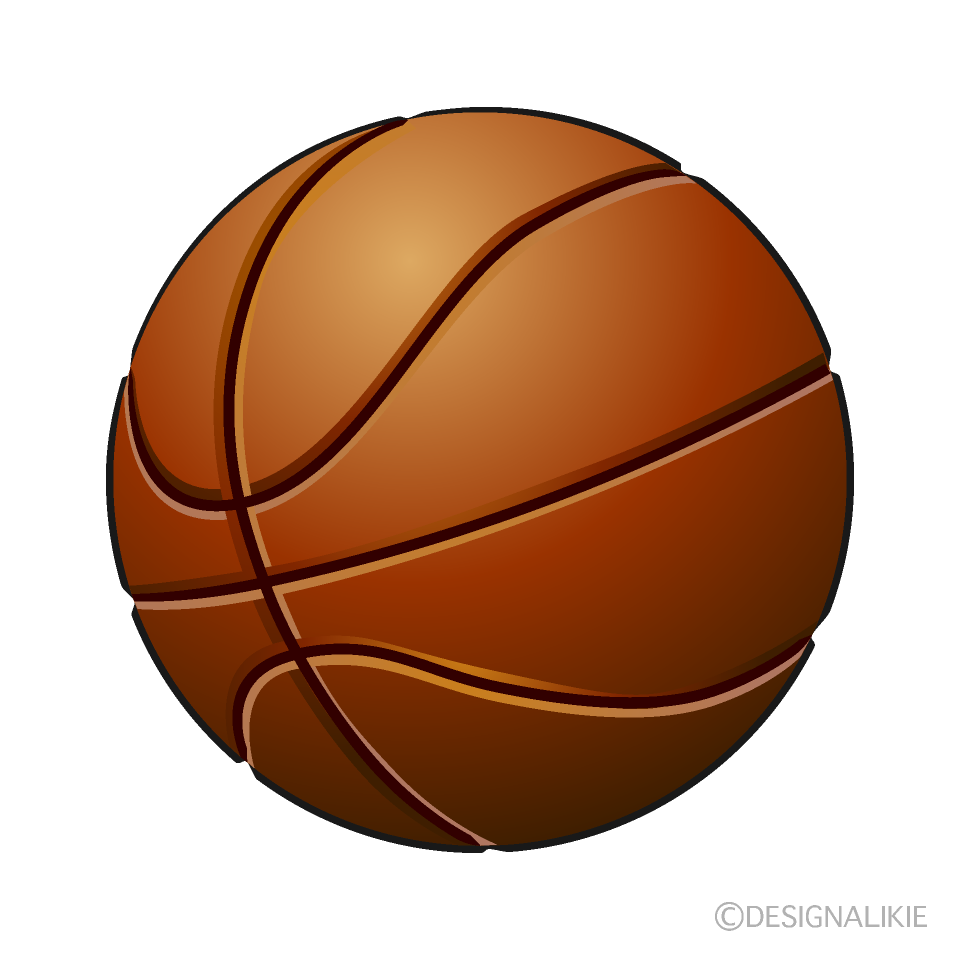 バスケットボールイラストのフリー素材 イラストイメージ