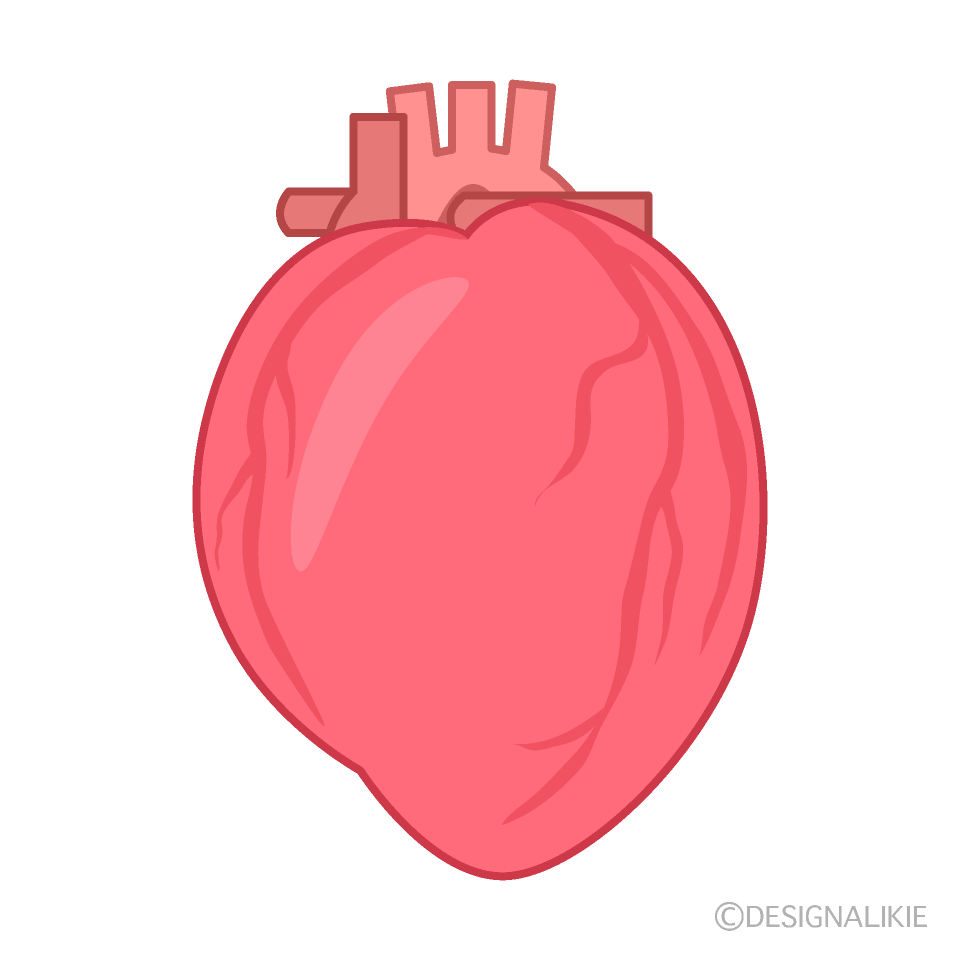 心臓イラストのフリー素材 イラストイメージ