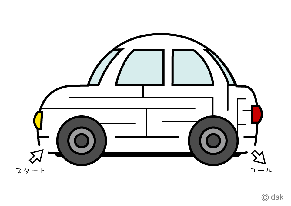 車 イラスト 書き方 簡単