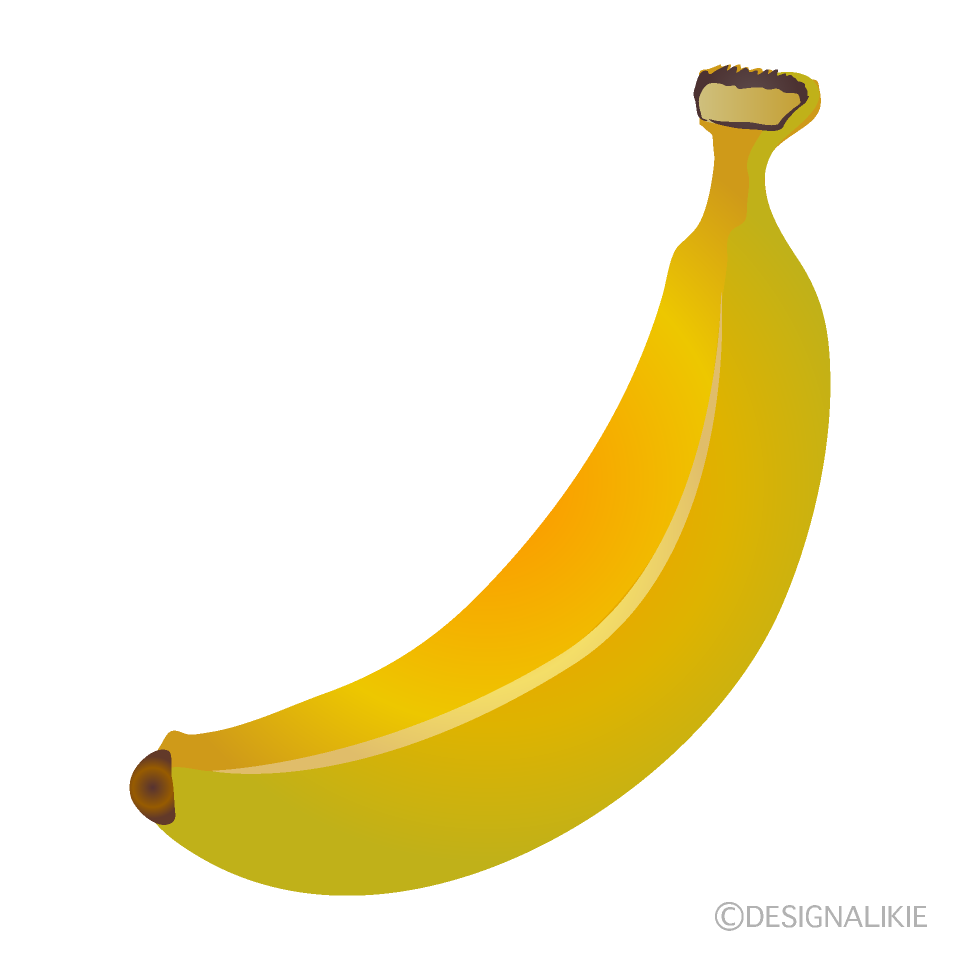 バナナイラストのフリー素材 イラストイメージ