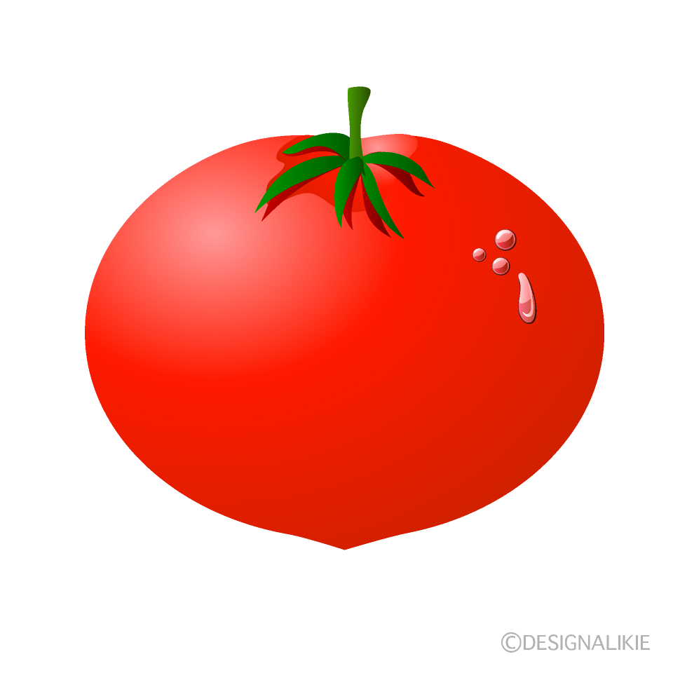 トマトイラストのフリー素材 イラストイメージ