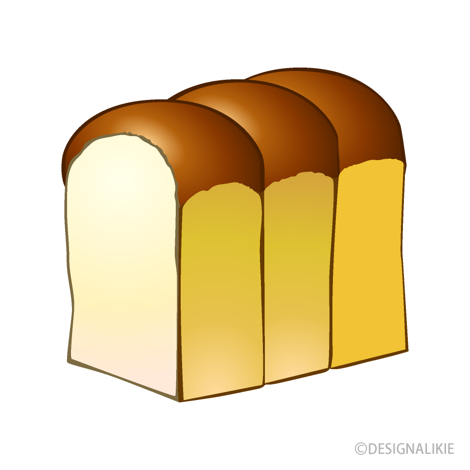 食パンの無料イラスト素材 イラストイメージ