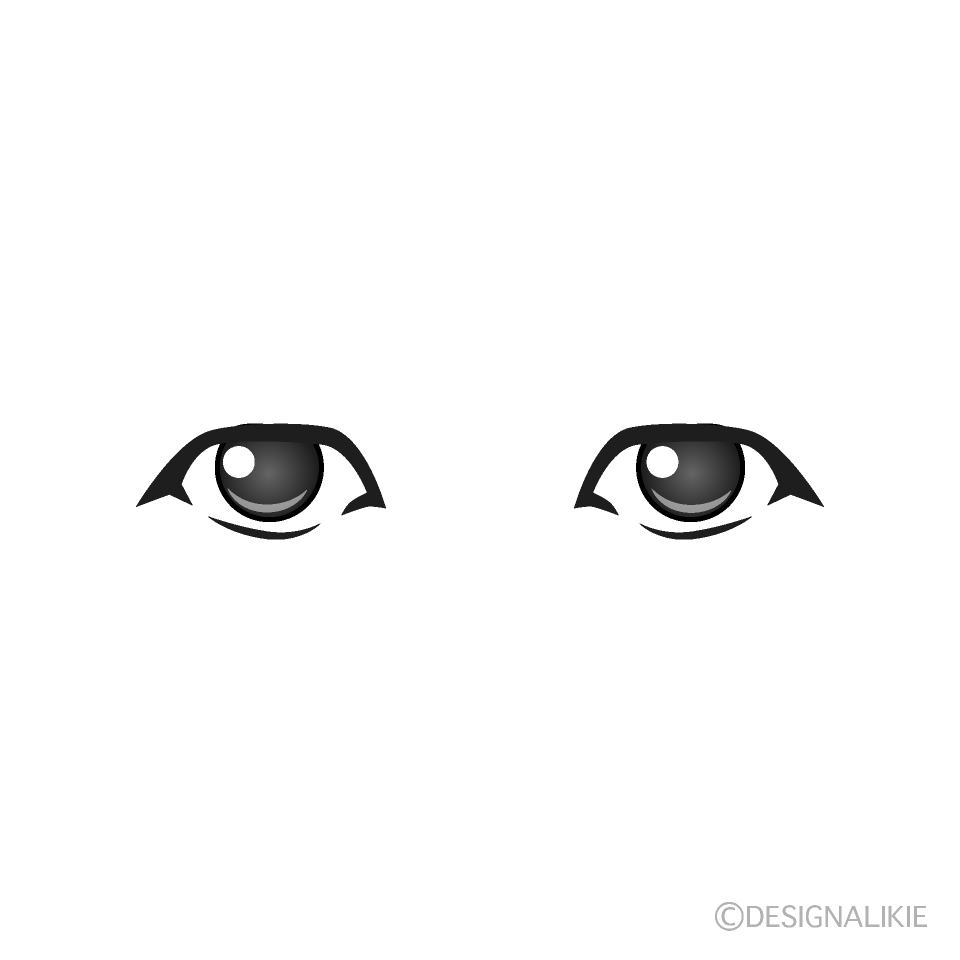 男性の目の無料イラスト素材 イラストイメージ