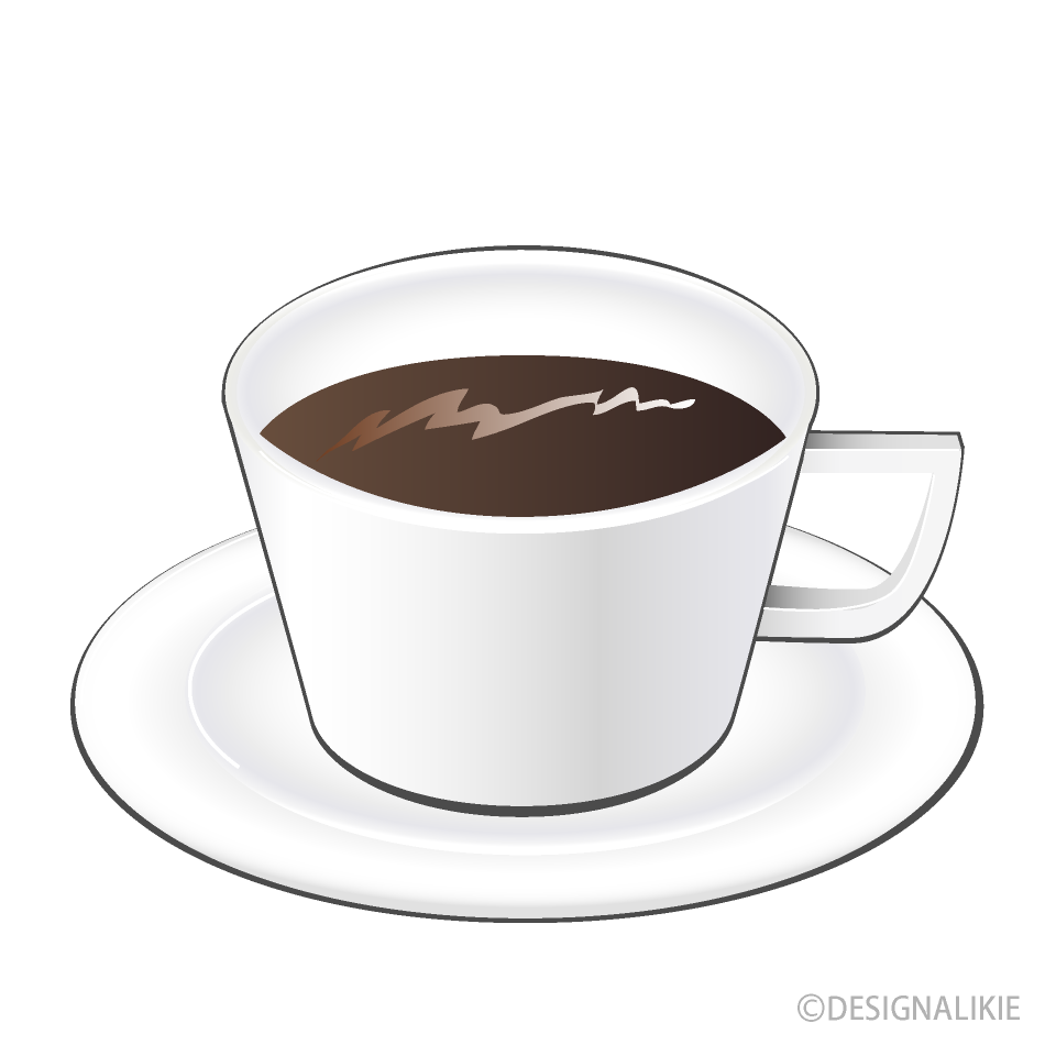 コーヒーカップの無料イラスト素材 イラストイメージ