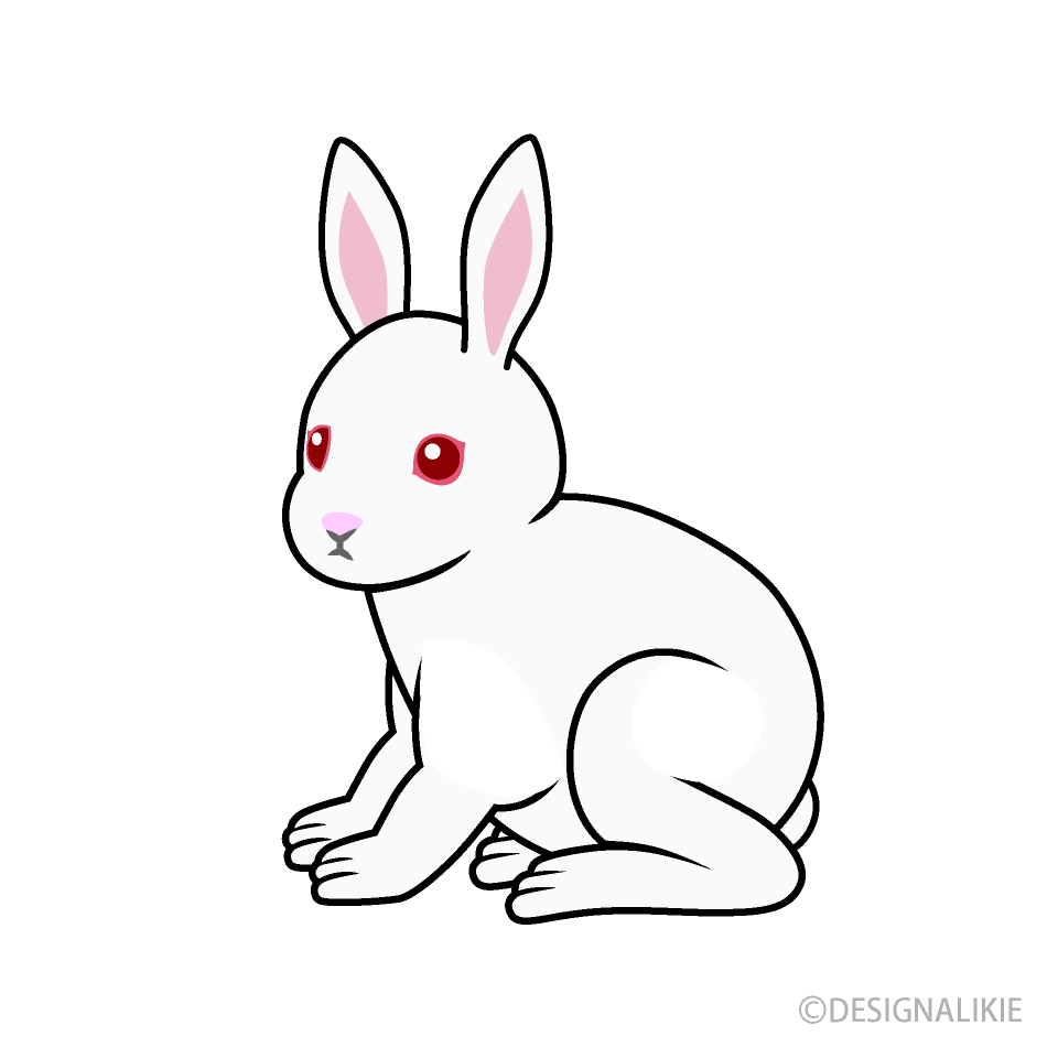 ウサギの無料イラスト素材 イラストイメージ