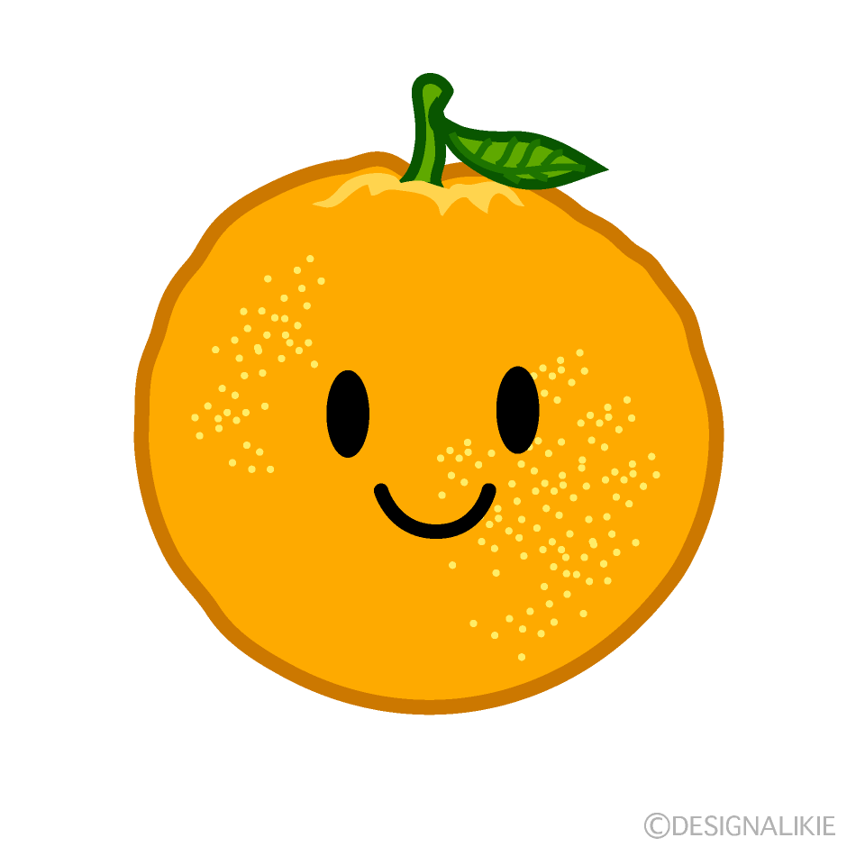可愛いオレンジキャラ