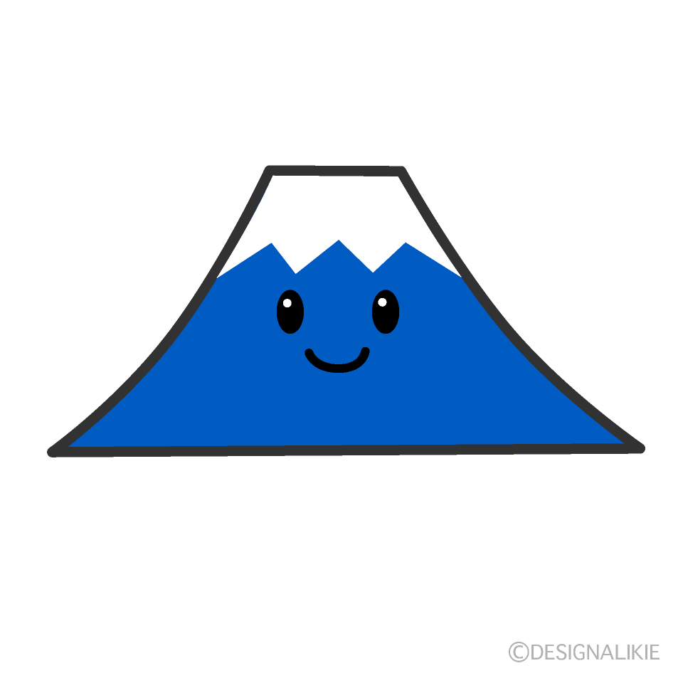 可愛い富士山キャラクター