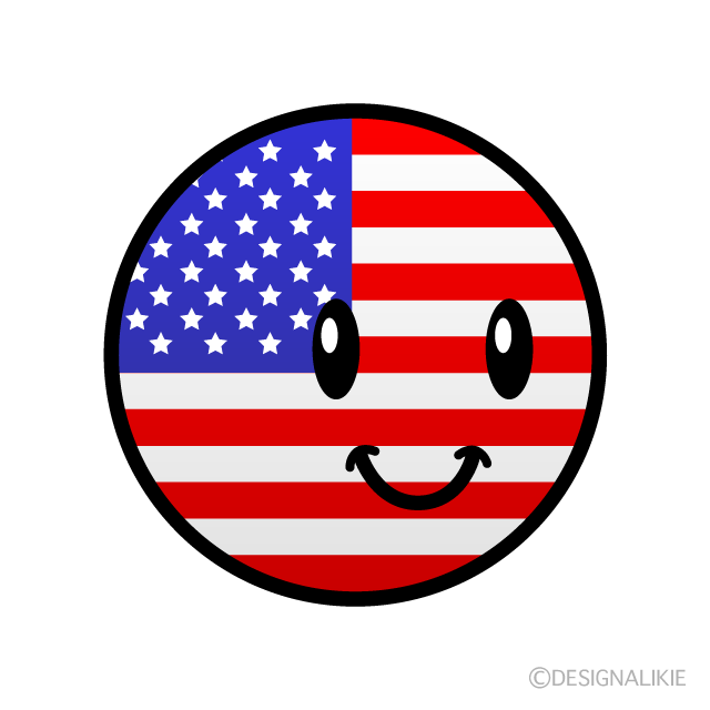 アメリカ国旗キャラ