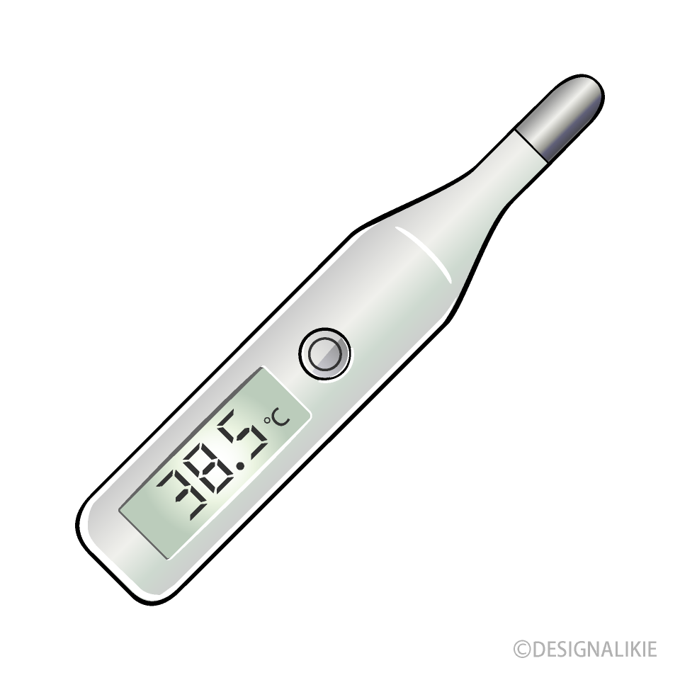 体温計の無料イラスト素材 イラストイメージ