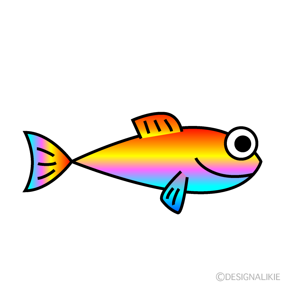 熱帯魚の無料イラスト素材 イラストイメージ