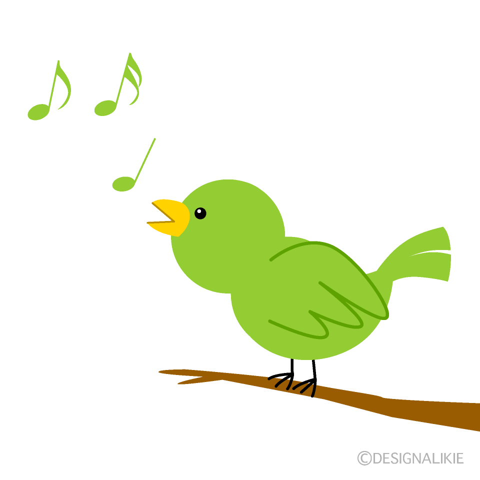 歌う小鳥