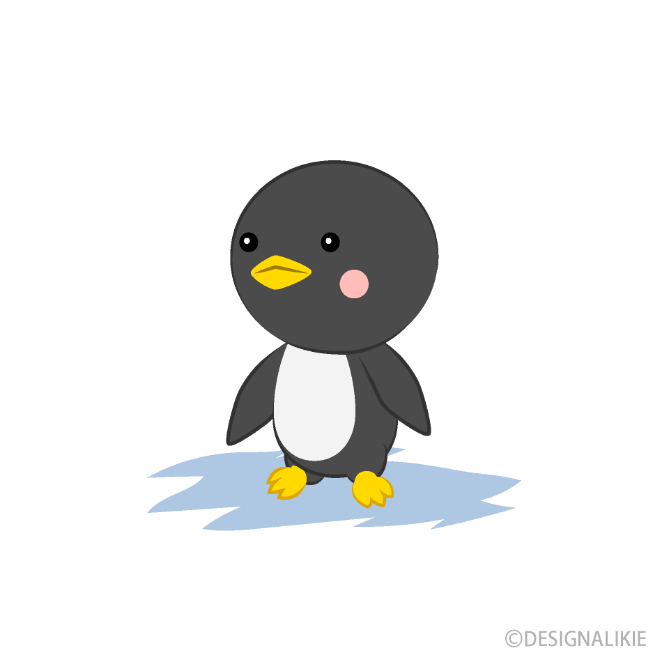可愛いペンギンキャラクター