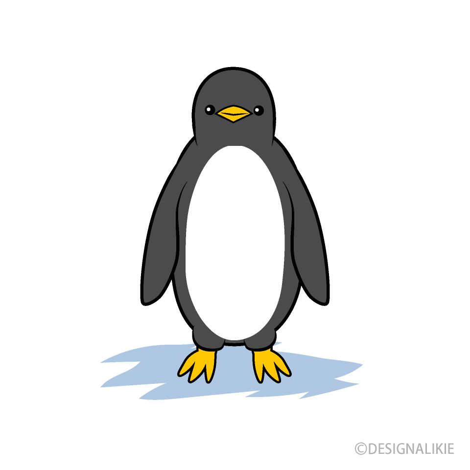 ペンギンイラストのフリー素材 イラストイメージ