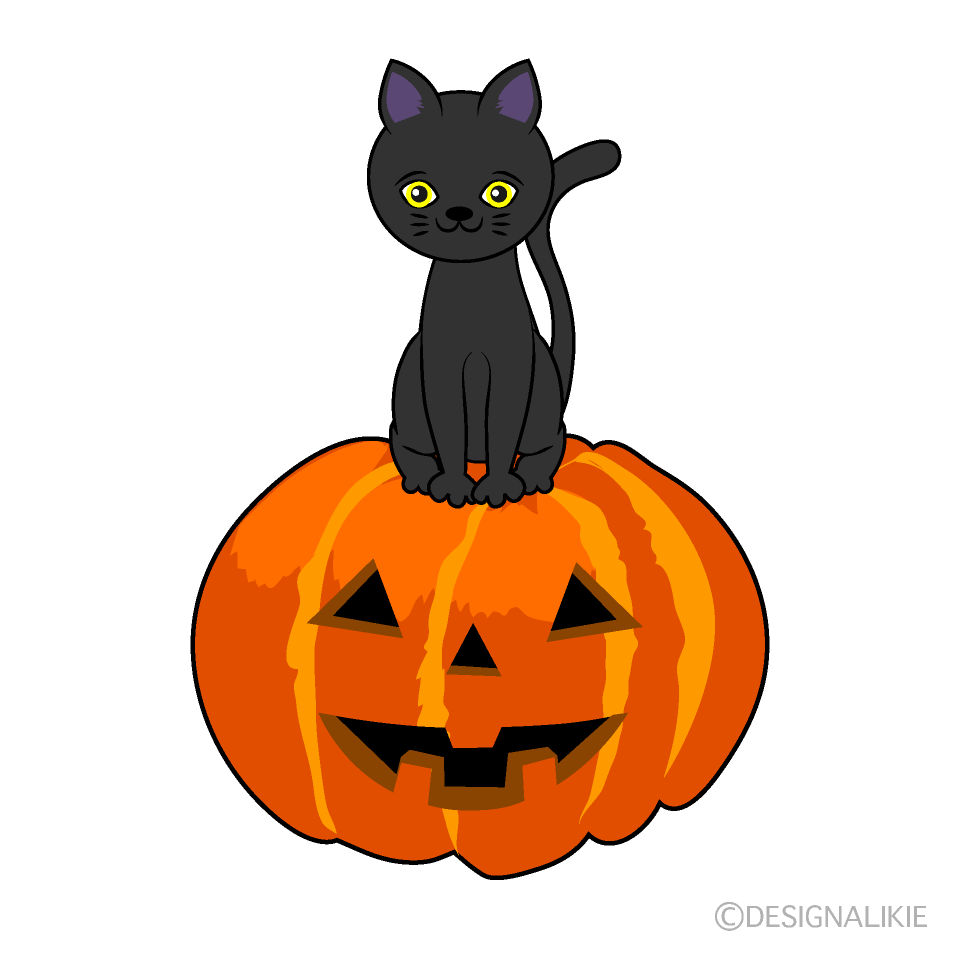 すべての動物の画像 ベストハロウィン 猫 イラスト フリー