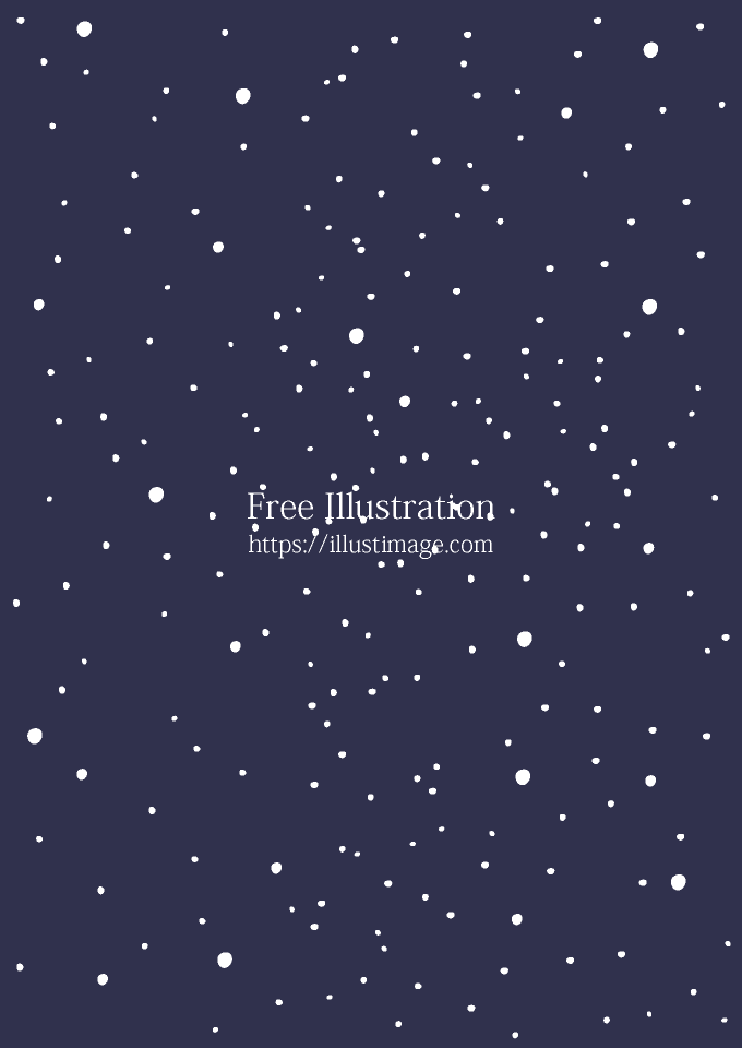 舞い降る粉雪の紺色背景画像の無料イラスト素材 イラストイメージ