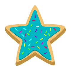 星型クッキー
