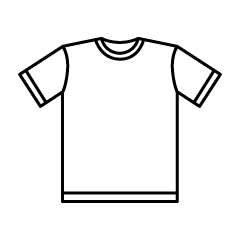 Tシャツの無料イラスト素材 イラストイメージ