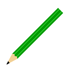 長い鉛筆