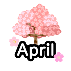 桜の4月（英語）