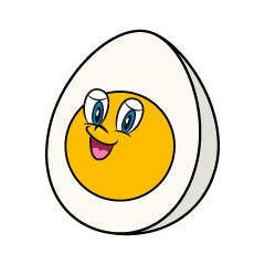 卵の黄身キャラクター